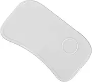 Alipis High Chair Tray Attachment Portable Dining Tray for Hook High Chairs Ample Space for Eating Playing Modern Design for Boy Girl Easy to Clean White Accessory