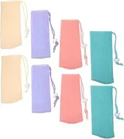 FOYTOKI Shower Soap Saver Holder Mesh Bag Soap Saver Bag Solid Shampoo Bar Holder