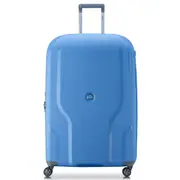 Delsey Clavel 83 cm 4-Wheel Expandable Suitcase - Lavender Blue (Recycled Material)