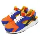 Nike 休閒鞋 Huarache Run GS 童鞋 大童 女鞋 藍 橘 黃 撞色 經典 武士鞋 654275-421