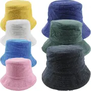 Terry Towelling Bucket Hat Daggy Fishing Camping Retro