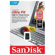 SanDisk USB 3.1 256GB Ultra Fit Flash Drive