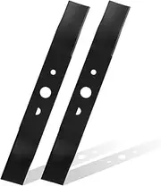 [Foifatt] 2 Pack 16in Lawn Mower Replacement Blade for Ryobi 40-Volt RY40104, P1102, P1100 Lawn Mower, Single Mulching Lawn Mower Blade Replaces 639180003