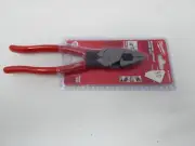 MILWAUKEE High Leverage Linesman's Pliers w/ Thread Cleaner 48-22-6503 NEW