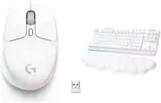 Logitech G Wireless Gaming Combo, G715 Keyboard and G705 Mouse, Customisable ...