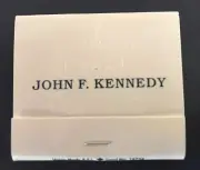 MATCHBOOK JOHN F KENNEDY WITH PRESIDENTIAL SEAL