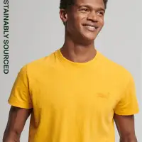 在飛比找Yahoo奇摩購物中心優惠-SUPERDRY 男裝 短袖T恤 有機棉 VTG LOGO 