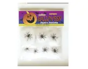 Halloween Spider Web Value Party Pack Decoration Haunted House School Fun 8 pak