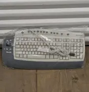 NOS Microsoft RT9450 Office Keyboard USB Single Touch Keys Sroll Wheel Shortcuts