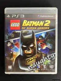 在飛比找露天拍賣優惠-ps3 正版遊戲碟 樂高 蝙蝠俠2 DC 超級英雄 LEGO
