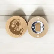 Alice in Wonderland Steampunk Moon Bottle Opener