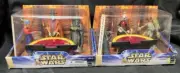 Hasbro Star Wars Geonosian War Chamber Sets 1+2 Count Dooku - 6 Figures 2003 NEW