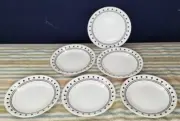 NEW, with TAG Set 6 Discontinued Corelle City Block Pattern 6.75" Bread Plates