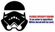 Storm Trooper #2 Funny Vinyl Decal Car Sticker Window bumper Laptop lapbook 6"