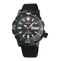 在飛比找PChome24h購物優惠-SEIKO PROSPEX 黑潮夜潛機械腕錶-黑