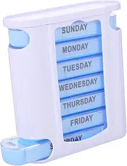 Day Pill Organizer Medication Organiser Daily Compartments for Easy Travel Daily Use