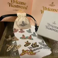 在飛比找蝦皮購物優惠-Vivienne Westwood 項鍊 水鑽耳環  土星 