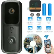 PIR 1080P Wireless WiFi Video Doorbell Door Bell Ring Intercom Camera Security