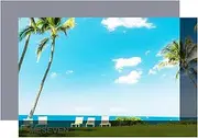 for Home Theater Cinema Indoor Outdoor Backyard Pa Portable Projector Screen 16:9 High Brightness Curtain Anti-Light Reflective Fabric Home Outdoor Office Cloth Projection Screen(30 inch)