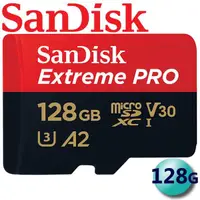 在飛比找蝦皮商城優惠-SanDisk 128GB Extreme Pro micr
