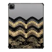 iPad Pro 12.9-inch (5th/6th gen) iPad Impact Case Black and Gold Lace Layers