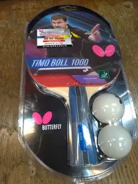 在飛比找Yahoo!奇摩拍賣優惠-總統桌球(自取可刷國旅卡)蝴蝶牌 桌球拍 TIMO BOLL