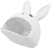 AUTSUPPL Mini Led Nail Lamp for Travel Portable Gel Nail Light with Cable Rabbit Shape Single Finger Nail Dryer for Gel Polish