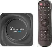 CHROX Android 11.0 TV Box, X88 Pro 20 [8GB RAM+128GB ROM] RK3566 CPU, Dual-WiFi 2.4G/5G Ethernet 100/1000M LAN BT 4.2 with 8K/6K/3D/USB 3.0 Set Top Box,8gb+128gb