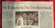 OBITUARY JOHN THOMPSON 1941 - 2020 HALL OF FAME COACH GEORGETOWN BOSTON CELTICS
