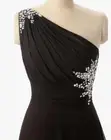 Beaded Long Ombre Prom Dresses for Women Gradient Evening Wedding Party Gowns Cl