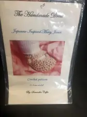Japanese Inspired Mary Janes Crocheted Pattern 0-6Months Or Doll Samantha Caffee
