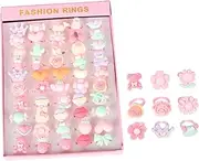 KOMBIUDA Cartoon Ring Rings The Ring Adjustable Ring Ring Colorful Ring
