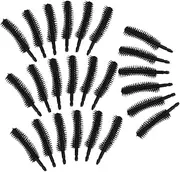 DECOMELODY 50Pcs Soft Silicone Eyelash Spoolie Brushes Gentle Applicator for Even Mascara Distribution for Eyelash Extensions and Touch Ups Compact Design for Go Use