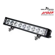 Great Whites 9 LED Attack Driving Light Bar