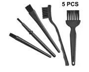 Nylon Brush and Brush Set, Set of 5, Anti Static Cleaning Brush for Circuit Boards, Electronics, PC Cleaning, Keyboard Cleaning Brush