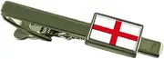 [Select Gifts] England St George’s Cross Flag Tie Clip Bar 55mm Pouch