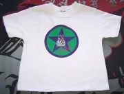 Fremantle Dockers AFL 39AF018 Boys White Printed Short Sleeve T Shirt Size 2 New