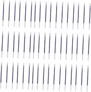 HOODANCOS 100pcs Neutral Heat Elimination Fabric Marking Pens Thin Rod High Temperature Fade Refills for Sewing Embroidery and Craft Projects