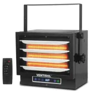Electric Garage Heater,7500W Digital Fan-Forced Garage Heater with Remote 240V(H