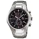 【CASIO】EDIFICE 雅緻科技三眼時尚運動錶-黑(EFR-522D-1AVDF)