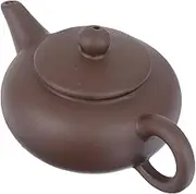 Mobestech 1Pc Elegant Vintage Teapot Ceramic Kung Fu Style Retro Decorative Teaware for Home and Office for Tea Lovers and Collectors