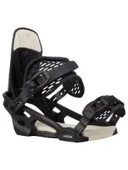 Arbor Acacia Snowboard Bindings, Black/Marshmellow, Medium MY25