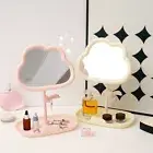 Cream Style Makeup Mirror Cloud Shaped Mirror Hairdressing Makeup Mirror