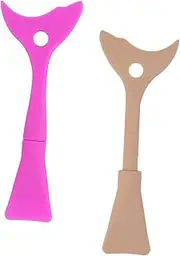 Ipetboom Pcs Eyelash Shield Applicator Tool Silicone Mascara Guard for Smooth Application Lash Helper Tool for Eye Makeup