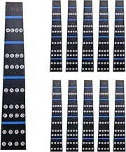 TRADERPLUS Violin Note and Finger Guide Fingerboard Sticker - Removable Position Marker for Beginners Practice (4/4)
