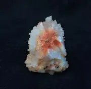 Red Scolecite with Chalcedony Natural Crystal/Mineral/Rock Rare