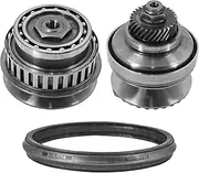 JF015E RE0F11A Transmission Pulley Set with Belt Chain 30 Teeth, CVT Pulley Assembly 30T for Nissan SUZUKI Chevrolet MITSUBISHI Renault GM Daewoo Selected Models, 33710S-1 901068 901072 901078
