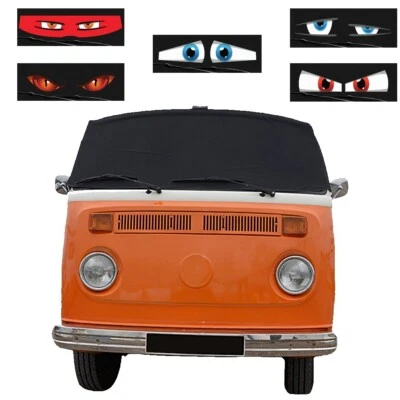 VW TRANSPORTER T2 WINDSCREEN CURTAIN WRAP COVER WITH OR WITHOUT EYES 116