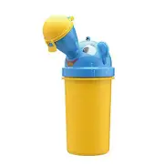 Sticker Figurines Portable Potty Urinal and Women Child