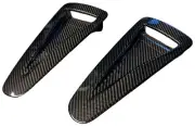 Gloss Carbon Fiber Hood Vent Insert Air Intake Duct for GT-R GTR R35 CBA DBA EBA
